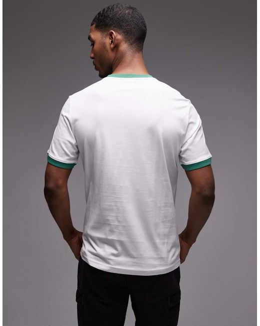 Champion White Ringer T-shirt for men