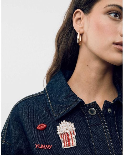 Stradivarius Blue – 3er-set anstecker