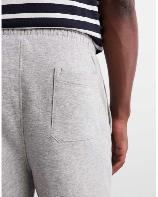 ASOS Blue Essential Mid Length Slim Shorts for men