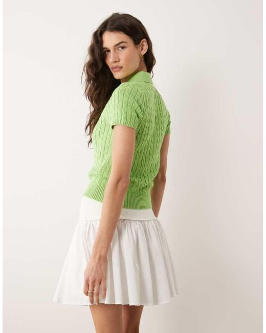 Polo Ralph Lauren Green Short Sleeve Cardigan