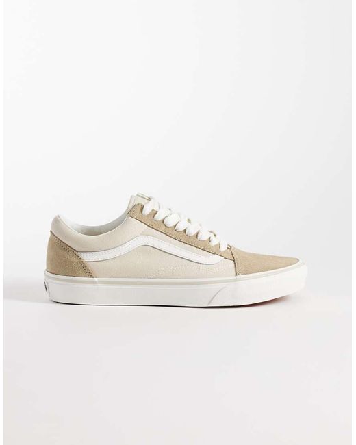 Vans White Old Skool Trainers for men