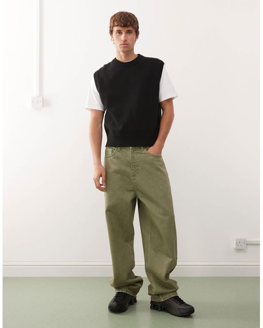 Débardeur en maille Weekday pour homme en coloris Black