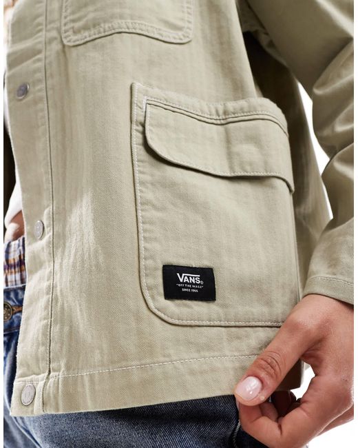 Vans White Codey Utility Jacket