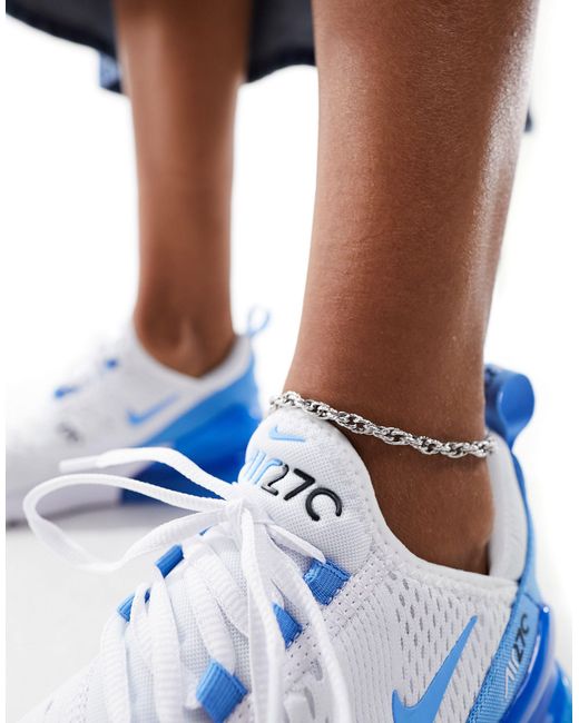 Nike Blue Air Max 270 Sneakers