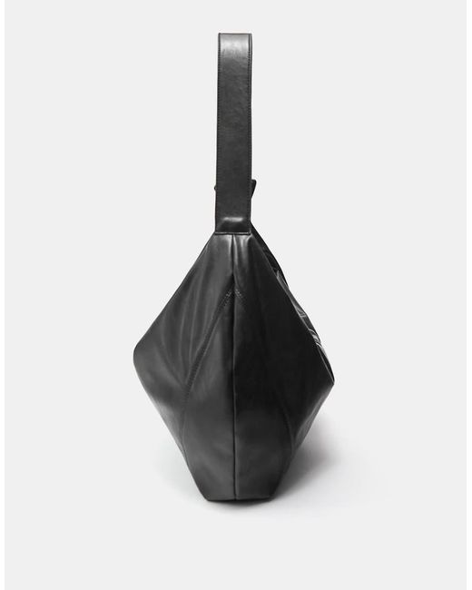 Borsa Shopper Nera di Pull&Bear in Black