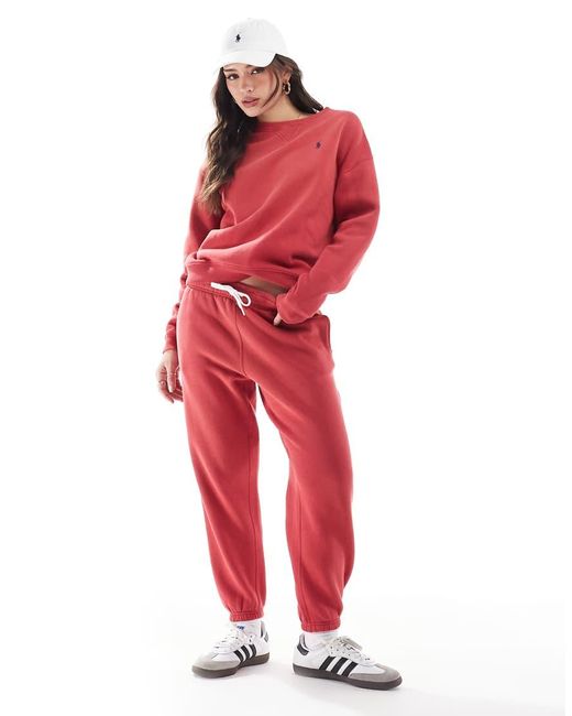 Polo Ralph Lauren Red Logo Trackies
