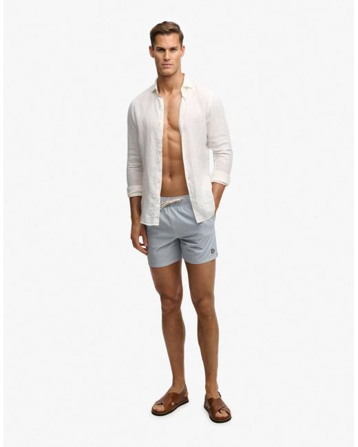 Short Superdry pour homme en coloris White
