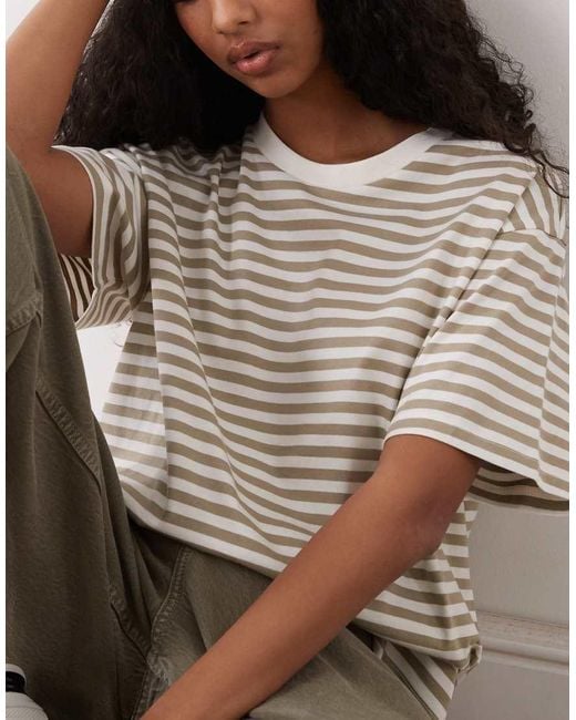 Monki White Oversized Boxy T-shirt