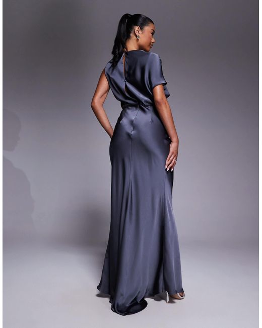 jarlo blue dress Winslow Navy-Blue Cashmere Sweater Dress for Tall Women