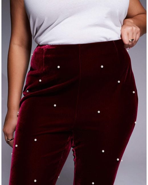 ASOS Purple Curve – elegante hose