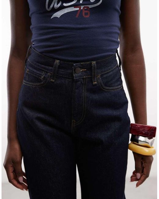 Carhartt Blue Noxon Straight Leg Jeans