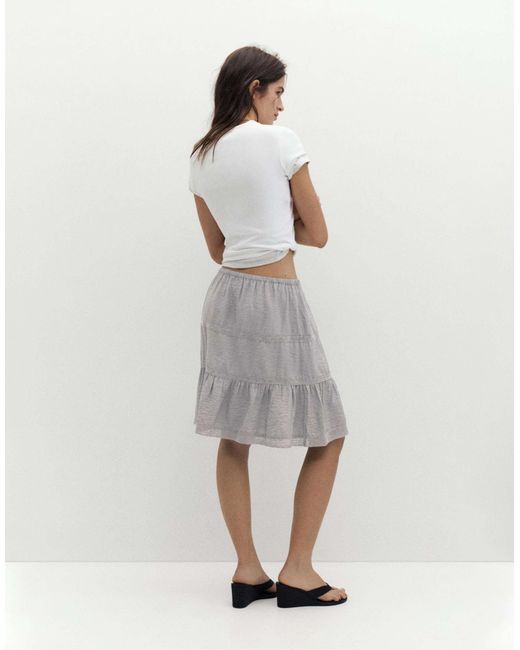 Pull&Bear White – midirock