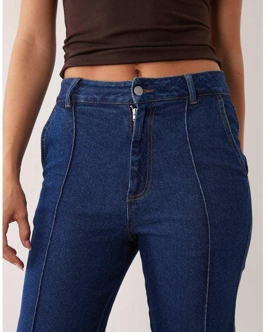 Barbour Blue Cartmel Flared Jeans