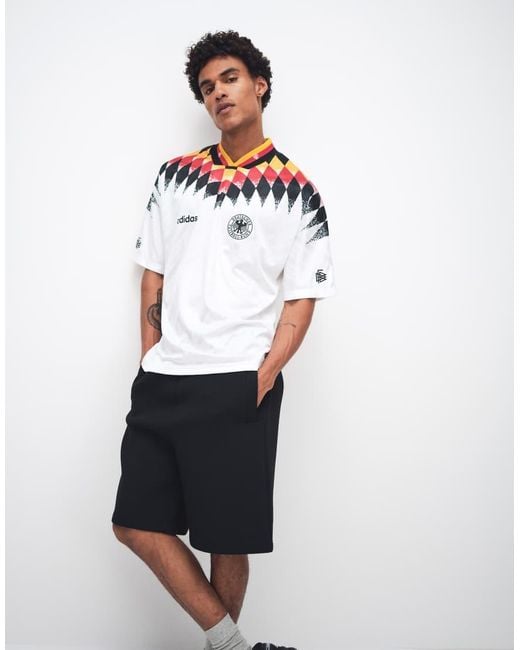 Adidas Originals White Adidas Football Germany 94 Bring Back Jersey for men