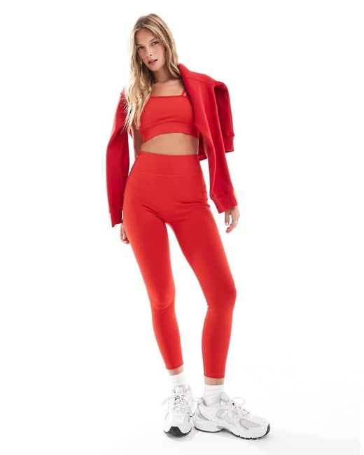 Ellesse Red Sukha Leggings