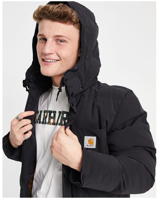 Carhartt Wip Alpine Coat In Black For Men Lyst