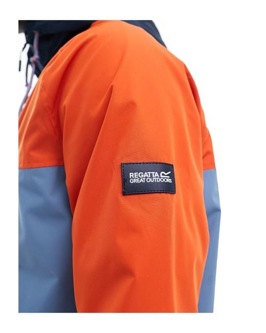 Regatta Orange Belcastel Waterproof Jacket for men