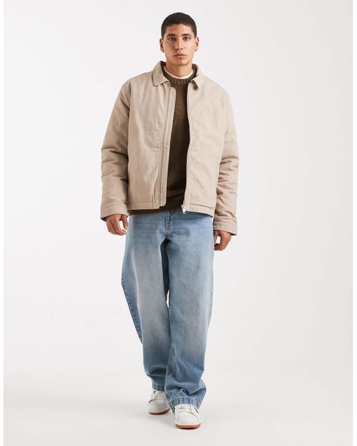 Jack & Jones Natural Harrington Jacket for men