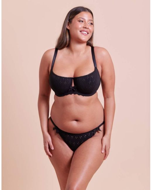 Curvy Kate Pink Flora Tanga