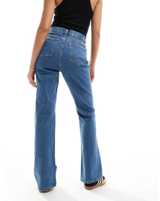 ASOS Blue Flared Jeans