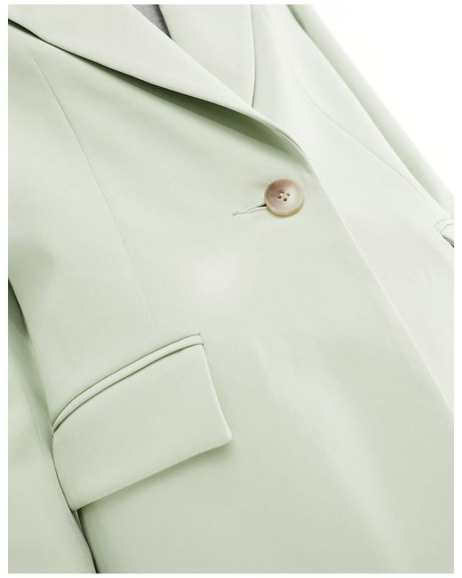 ASOS White Clean Tailored Blazer