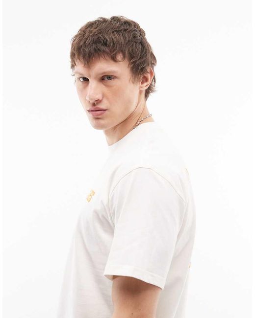 Dickies White Wolfhurst Backprint T-shirt for men
