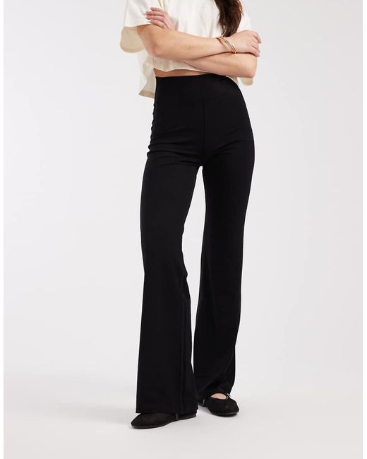 JJXX Black Yoga Flare Leggings