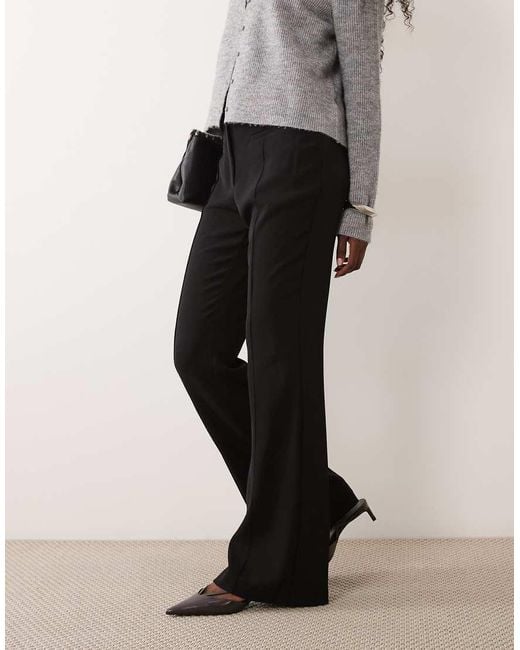 ASOS Black Tailored Slinky Flare Co-Ord