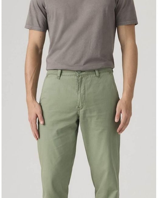 Levi's Green Xx Relaxed Lightweight Chinos for men