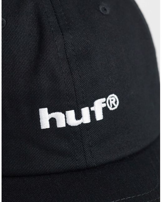 Huf Blue Logo 6 Panel Cap for men
