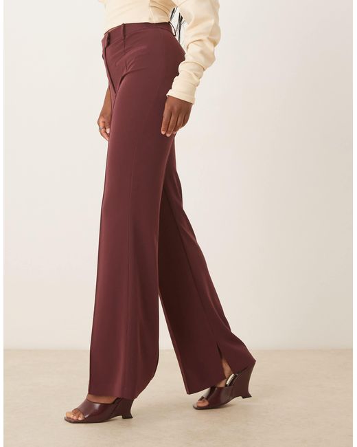 ASOS Tailored Slinky Flare Suit Trousers