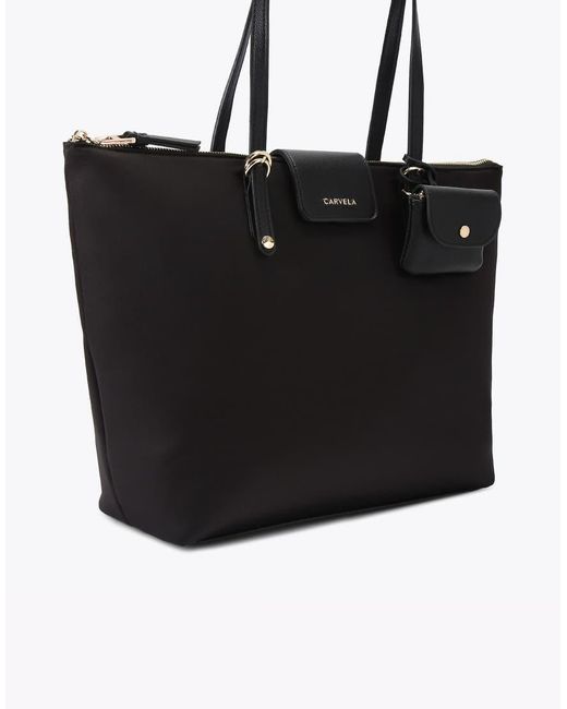 Carvela Kurt Geiger Black Marcela Nylon Tote