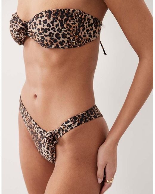 Candypants Brown Knot Bikini Bottoms