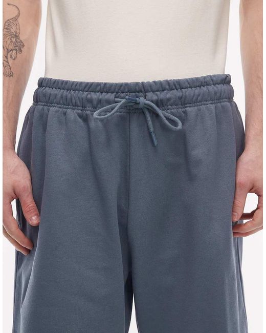 The North Face Blue Essential Logo Light Oversized Short for men