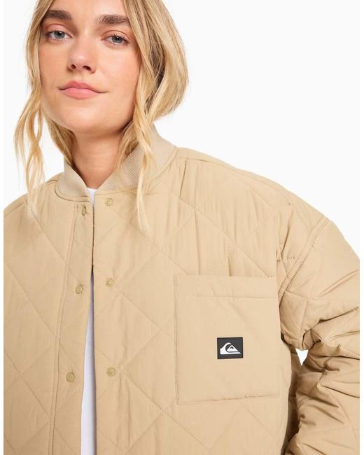 Quiksilver Natural Shining Quilted Jacket