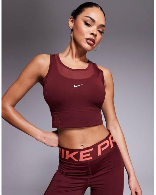 nike crop top vest