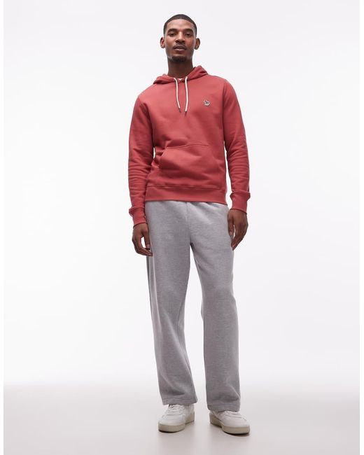 Paul Smith Red Zebra Logo Hoodie for men