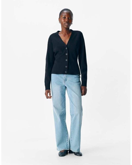Object Gebreid Vest in het Blue