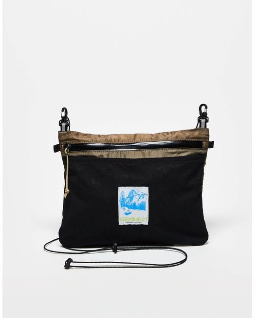 Gramicci Black Ripstop Sacichie Bag
