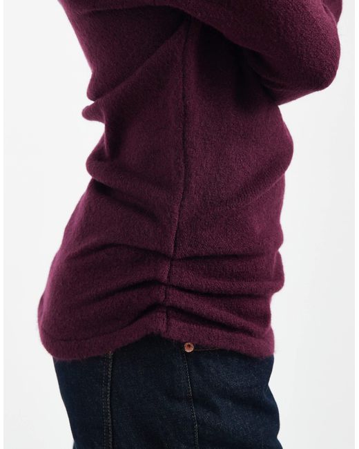 ASOS Red – geraffter strickpullover