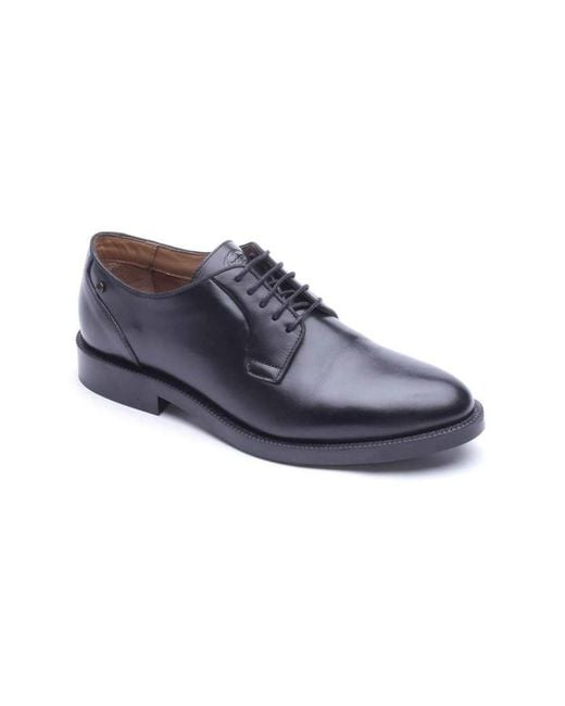 Base London Blue Luca Lace Up Shoe for men