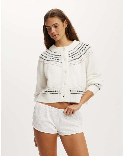 Cotton On White Body Bed Short
