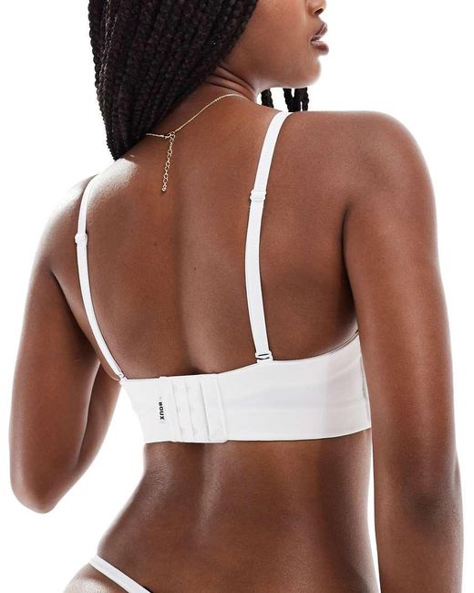 Boux Avenue Brown Strapless Microfibre Multiway Padded Bra