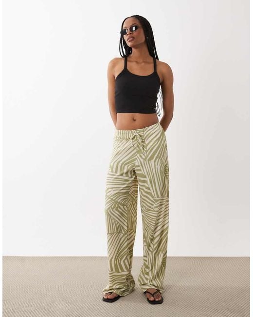 JDY Tall Natural Pull On Pants