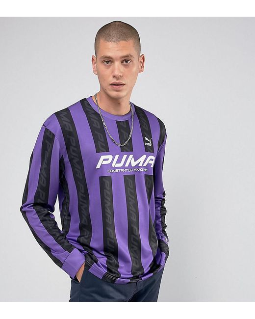 PUMA Retro Soccer Jersey In Purple Exclusive To Asos 57660201 for men