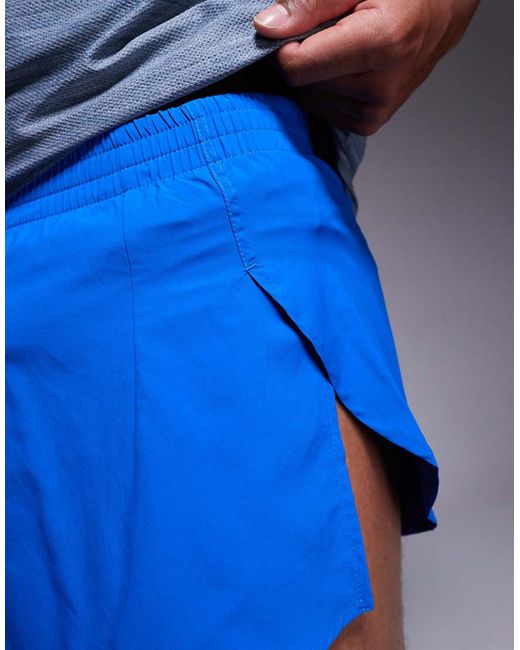 Pantalones Cortos Azules Adizero Split De Adidas Running Adidas Originals de hombre de color Blue