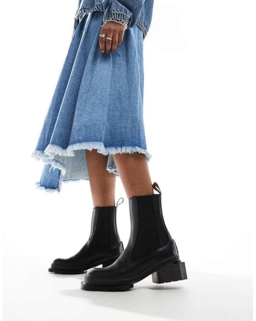 Dr. Martens Blue Maybole Chelsea Boots