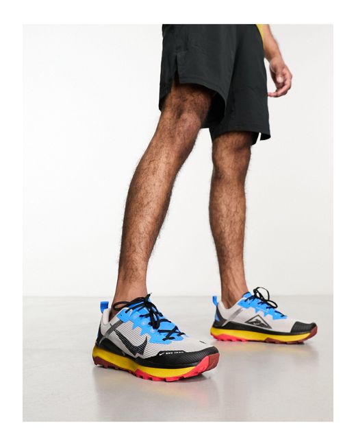 React wildhorse 8 - sneakers grigie di Nike in Blue da Uomo