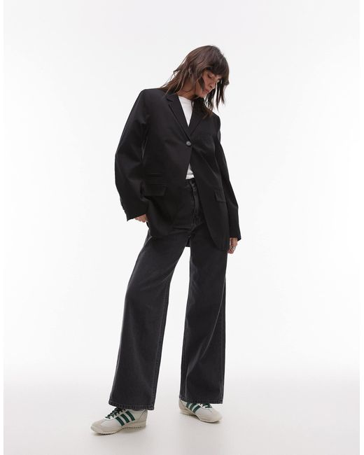 TOPSHOP Black – eleganter blazer