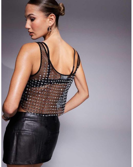 Canotta Nera di ASOS in Black